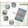 thumbnail image 6 of Bathroom Runner Rugs, Extra Soft Absorbent Bath Rugs, Non-Slip, Quick Drying, Machine Washable, Plush Comfort for Bathroom Floor, Tub, Shower and Home Decor Accessories, 21x54, Turquoise, 6 of 9