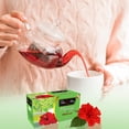 thumbnail image 4 of Tea4U Moringa Oleifera Flavored Energy Tea (Hibiscus) 25 Teabags, 4 of 9