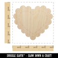 thumbnail image 2 of Fancy Heart Doily Love Valentine's Day Wood Shape Unfinished Piece Cutout Craft DIY Projects - 4.70 Inch Size - 1/4 Inch Thick, 2 of 7