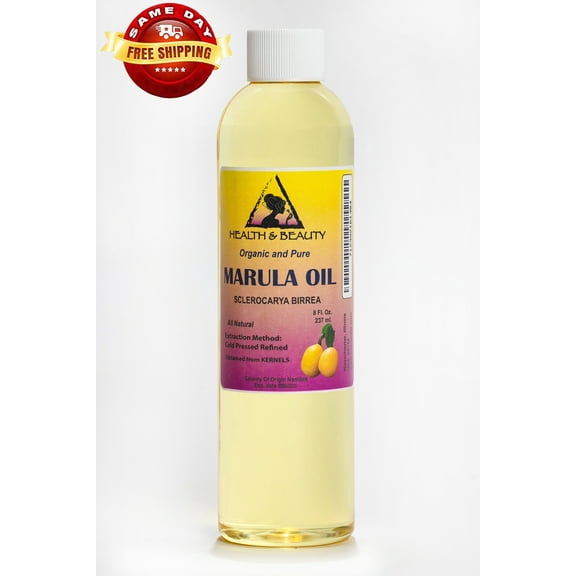 MARULA OIL REFINED ORGANIC CARRIER COLD PRESSED PREMIUM 100% PURE NATURAL 8 OZ