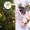 thumbnail image 6 of Glitter Curly Ting Ting Branches Vase Filler Christmas Sparkle Branches Artificial Sticks Twigs for Xmas Tree Wedding Holiday DIY Crafts Home Decoration 26 inch 30 Stems Red, 6 of 7