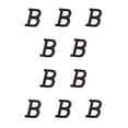thumbnail image 1 of Matsuzay Letras de metal Números de casa Decoración de puerta fácil de instalar No es fácil de desvanecer Amplia aplicación B17--B B17--B 10Conjunto, 1 of 6
