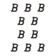 thumbnail image 1 of Letras de Metal Negro Billuyoard Números de Casa Decoración de Puerta Placa de Número de Casa, 1 of 6