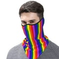 thumbnail image 7 of Pride Rainbow Flag Neck Gaiter Balaclava Face Scarf Mask Quick-Dry Half Masks For Women Men Sun Protection Breathable Dustproof, 7 of 7