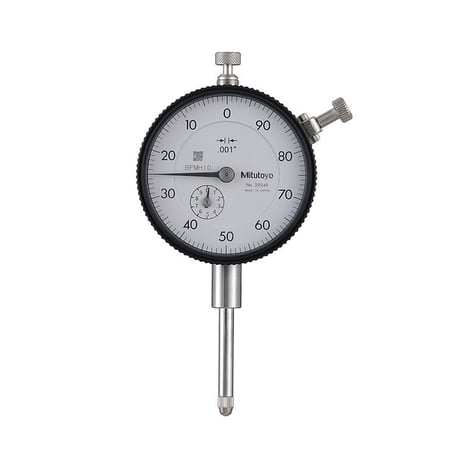 Mitutoyo Dial Indicator Jeweled Stem 0.375 dia 2904A