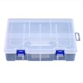 thumbnail image 2 of Rectangular Transparent Parts Box Screw Jewelry Plastic Container Home Supply, 2 of 8