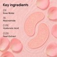 thumbnail image 3 of Almohadillas de gel para ojos MAREE Pink Marine Collagen para mujeres con ojos hinchados, 3 of 9