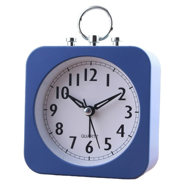 Reloj despertador silencioso para estudiantes mayores, Reloj de escritorio, ligero, de lujo, sencillo, para el hogar, dormitorio