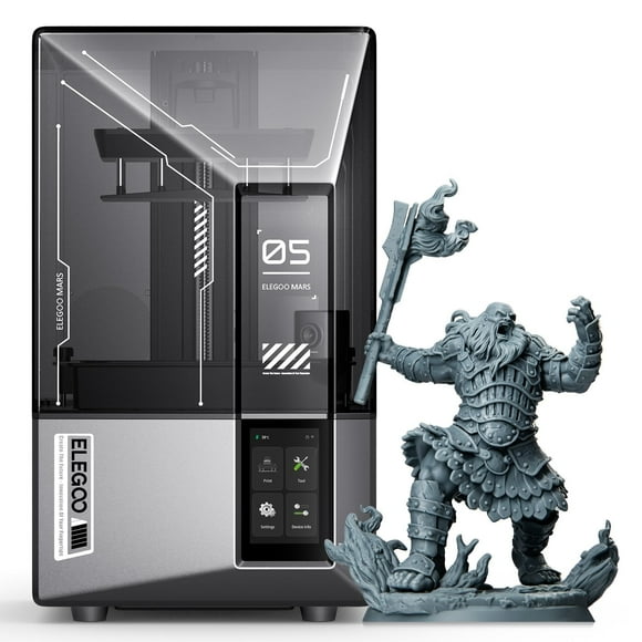 Impresora 3D de resina ELEGOO Mars 5 Ultra 9K WiFi de alta velocidad 150 mm/h