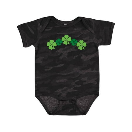 

Inktastic Shamrock Four Leaf Clover St Patricks Gift Baby Boy or Baby Girl Bodysuit