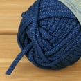 thumbnail image 4 of JubileeYarn Spongy Dish Yarn - 50g/Skein Worsted Nylon Dishcloth - Deep Blue - 4 Skeins, 4 of 7