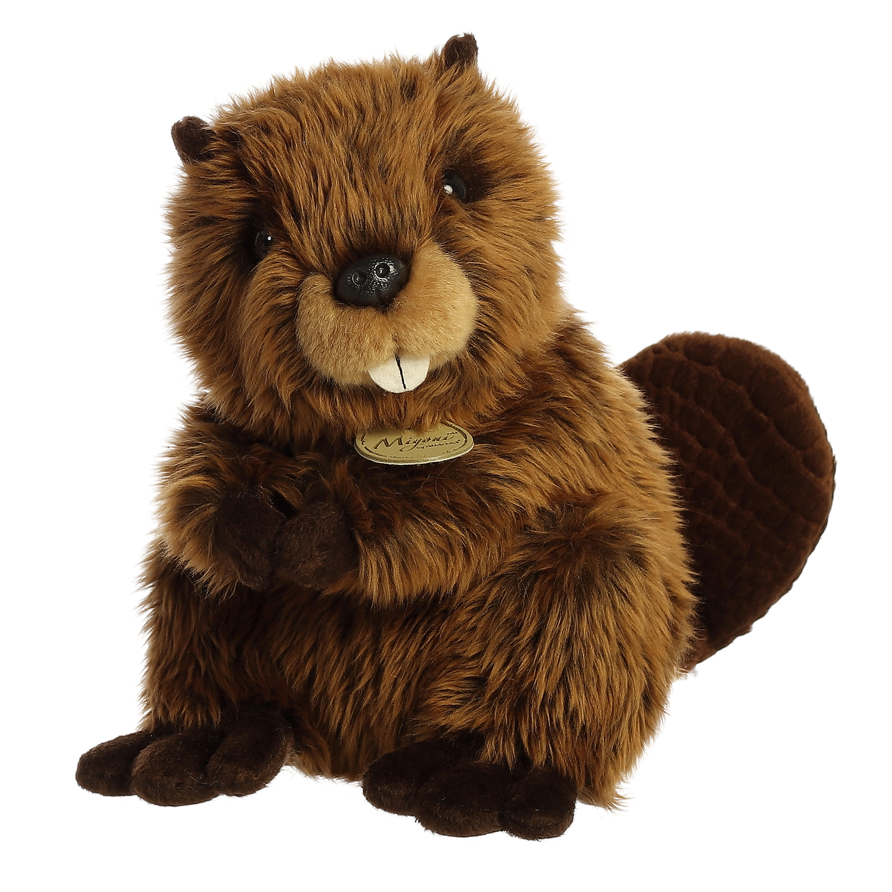 TheMogan 9" Beaver Woodland Animal Plush Stuffed Safari Jungle Zoo