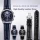 thumbnail image 2 of Correa de piel de vaca para reloj Citizen AT2140 Series AT2140-55L/E CA0615, correa de piel de vacuno para Omega Fossil Longines, pulsera de 20, 21 y 22 mm, color negro y azul, 2 of 5