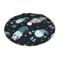 thumbnail image 2 of Kll Gnome And Snowflakes Christmas Tree Skirt 48",Party Decorations Farmhouse For Christmas Decorations Holiday Party, 2 of 8