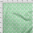 thumbnail image 3 of oneOone Viscose Chiffon Light Green Fabric Abstract Dress Material Fabric Print Fabric By The Yard 42 Inch Wide, 3 of 4