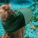 thumbnail image 3 of Visera para Mujer perfecl Tapa Hueca Sombrero de verano Verde, 3 of 7