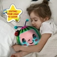 thumbnail image 3 of CoComelon Musical Sleep Soother Nursery Rhymes Plush Watermelon Toy WOW! Stuff, 3 of 7