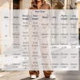 thumbnail image 4 of Mifsaly Womens 2 Piece Lounge Set Half Zip Pullover Top and Wide Leg Pants Casual Matching Outfit Drawstring Waist Relaxed Fit Soft Travel Airport Fall Winter, 4 of 7