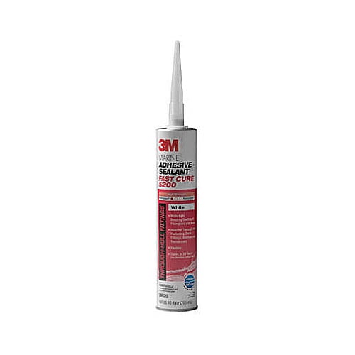 3M COMPANY 06520 10OZ White Marine Sealant by 3M COMPANY