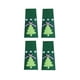 thumbnail image 1 of Bolsa de vajilla Bewildely 4 unids/set de árbol de Navidad organizador de decoración Verde, 1 of 6