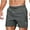 Dark Gray, variant on Men Pajamas Shorts Summer Beach Shorts Mens Gym Shorts Workout Gym Shorts Men Men's Pull On Shorts Comfy Mens Shorts Mens Shorts On Sale, Black, L