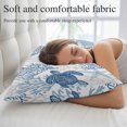 thumbnail image 5 of Navy Blue Grey Coastal Lumar Pillow Covers,Sea Turtle Nautical Coral Summer Beach Soft Throw Pillow Cases with Invisible Zipper,Decorative Pillowcase Pillows Protectors for Sofa Bed Chair 16"x24", 5 of 9