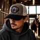 thumbnail image 5 of Knite Gorra Hombre Farmer Horse Legacy Negro Estilo Trucker Transpirable Vaquera, 5 of 5