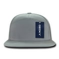 thumbnail image 4 of Decky 1098 7 Panel High Profile Structured Cotton Blend Cap-Grey, 4 of 5