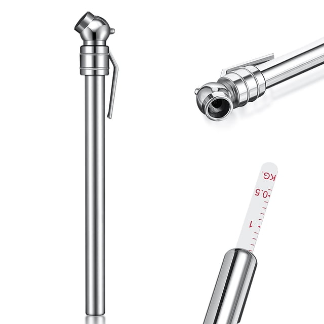 Kenally Tire Pressure Gauge Pen Wear-resistant Vehicle Meter Pressure Steel Motor Accessories Test Tire Tester Car Stainless Air Type3 NO3 Kenally CZ3667-00