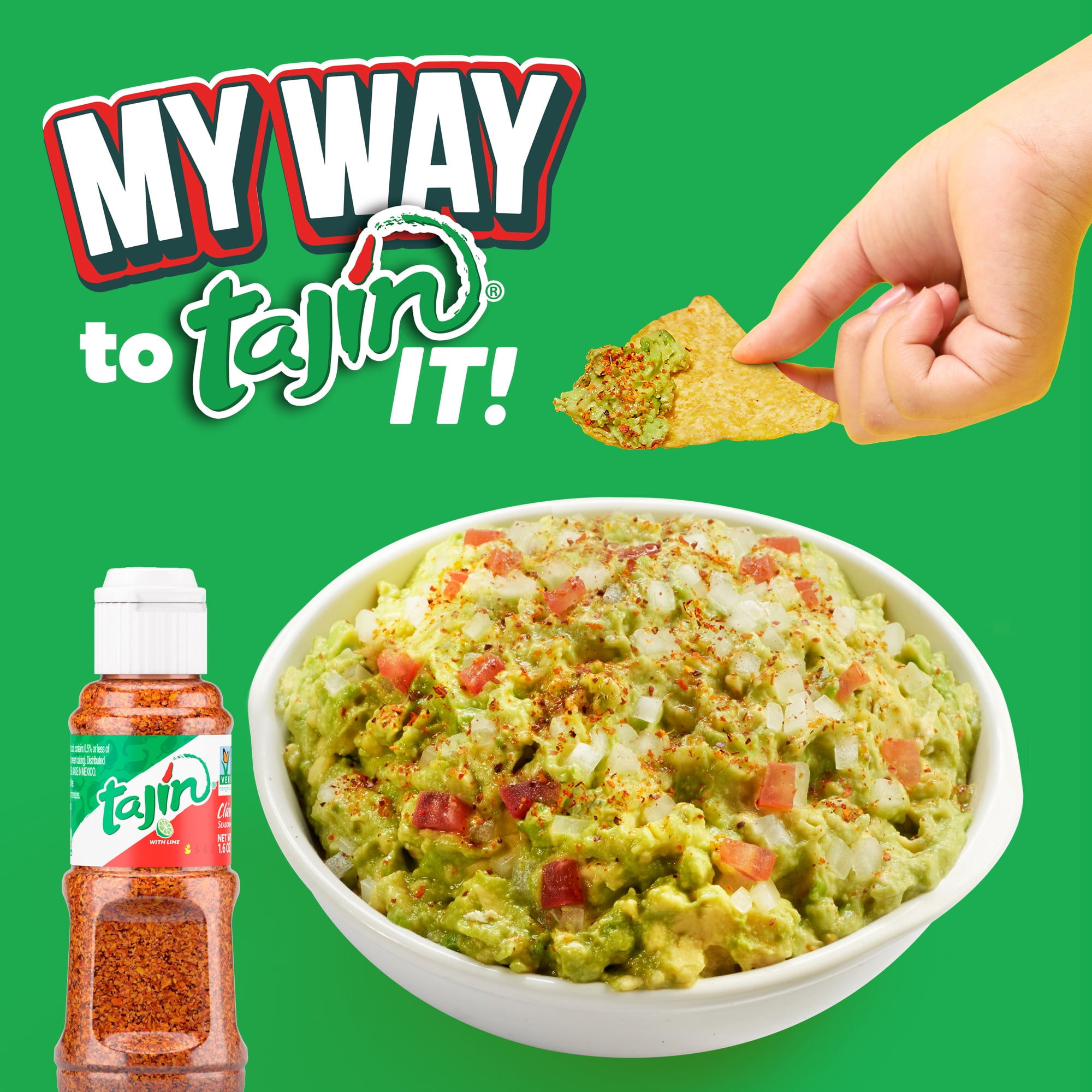 Tajin Clasico Seasoning, Chili Lime Seasoning, 1.6 oz