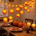 thumbnail image 5 of Viflosae Outdoor Lights Fall Home Decor LED Pumpkin Maple Leaf Light String Thanksgiving Decorative Light Pendant Holiday Lighting Arrangement Ornaments, 5 of 6