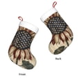 thumbnail image 3 of Naloa USA Sunflower Flag Christmas Stockings Decorations, Xmas Ornaments, DIY Personalized Farmhouse Decor for Home Family Party Tree, 3 of 7