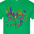 thumbnail image 4 of Inktastic Laissez Les Bon Temps Rouler Mardi Gras Mask T-Shirt, 4 of 5