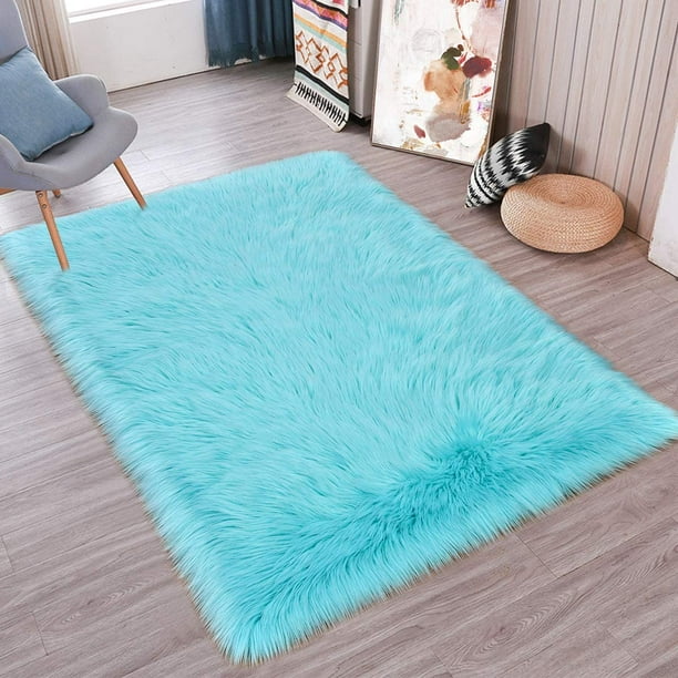 Novashion 2x4, 4x6, 6x8 ft, Soft Fluffy Area Rug for Bedroom Living