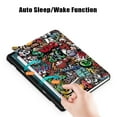 thumbnail image 2 of Dteck Case for Amazon Fire Max 11 Tablet (13th Generation, 2023 Release), Sleep/Wake Support Trifold Standing Case Cover Shockproof Hard Back Shell,Graffiti, 2 of 11