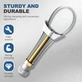 thumbnail image 5 of 2025 New Auto Car Diameter Adjustable Oil Filter Removal Strap Wrench Tool, 60mm to 120mm Diameter Adjustable Oil Filter Wrench Compatible with Car, Truck, Honda Yamaha Suzuki (1PC), 5 of 10