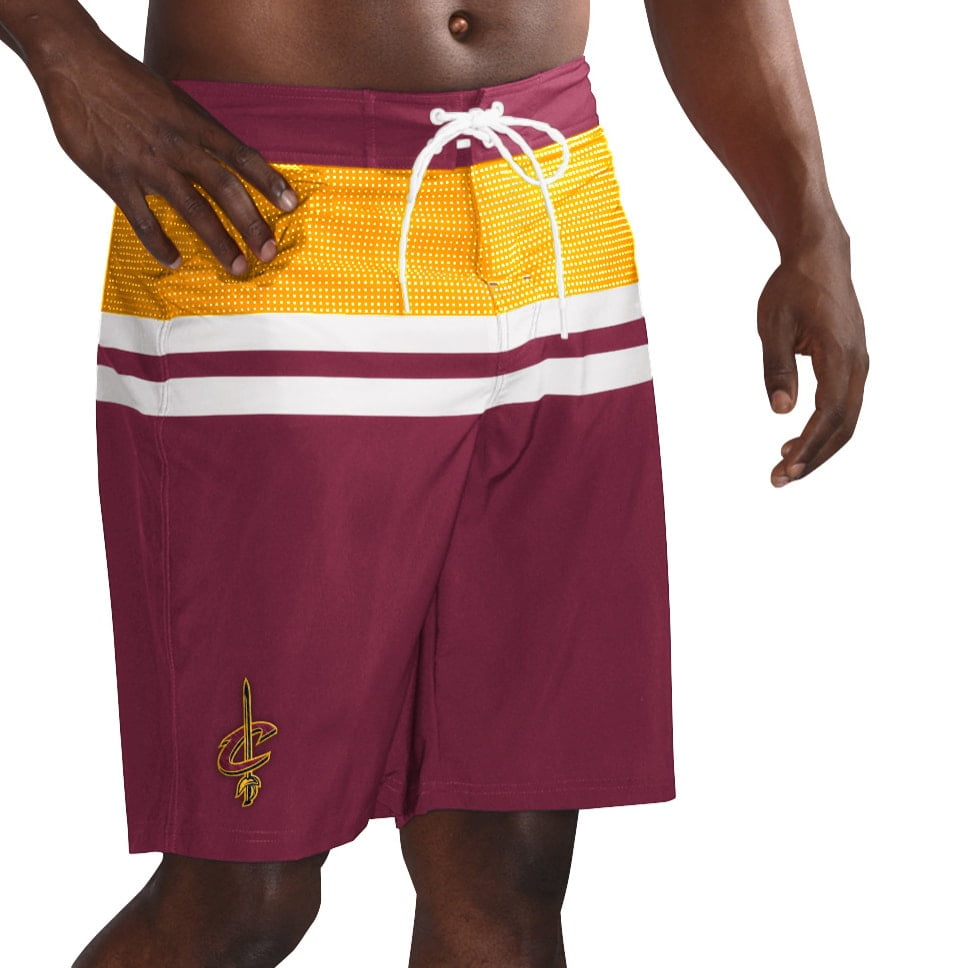 cleveland browns swim trunks