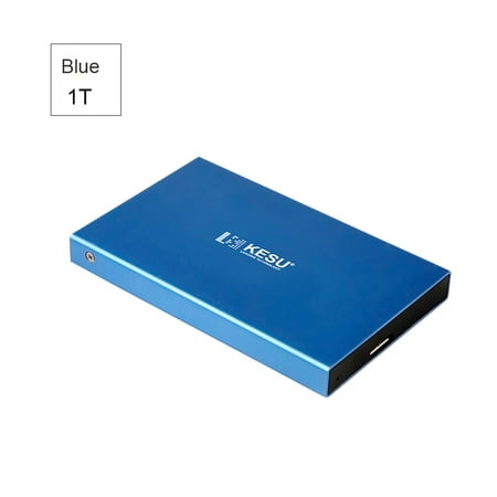 Portable External Hard Drive USB 3.0 40G.60G.80G.120G.160G.250G.320G.500G.1T.2T HDD External HD Hard Disk for PC/Mac Blue