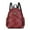 Burgundy, variant on Palmer Vegan Leather Women's Backpack, Elegant Bookbag Purse Handbag by Mia K - Burgundy
