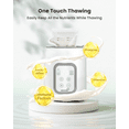 thumbnail image 4 of Grownsy Bottle Warmer 8 in 1 with Timer for Breastmilk or Formula, Accurate Temperature Control, Fits for All Bottles Green, 4 of 8