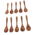 thumbnail image 1 of Wood Coffee Spoons, 10pcs Easy To Clean Wooden Spoons Hand Made  for Stirring for Home, 1 of 8