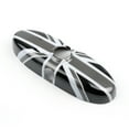 thumbnail image 2 of Black Union Jack UK Flag Rear View Mirror Cover For MINI Cooper R55 R56 R57 NEW, 2 of 6