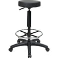 thumbnail image 2 of OSP Home Furnishings Stool with Round Swivel Seat in Black, 2 of 2