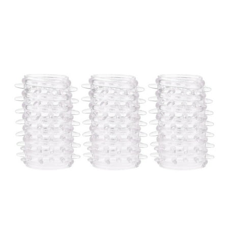 3 pcs Clear Mini Elastic Body massage Portable Relax Massager