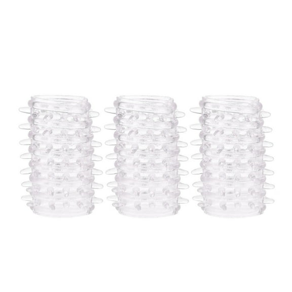 3 pcs Clear Mini Elastic Body massage Portable Relax Massager