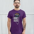 thumbnail image 3 of Tee Hunt Don't California My Nevada T-Shirt I Love My Battle Born State Men's Tee, Purple, Medium, 3 of 5