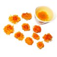 thumbnail image 2 of Chinese Tea Culture Marigold Tea, Calendula Tea, decaffeinated, golden yellow flower parts with a mild, fresh scent, enjoy nature's refreshment, loose leaf tea - 2oz, 2 of 3