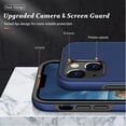 thumbnail image 5 of For Samsung Galaxy S23 FE /Fan Edition Hybrid with Flat Metal Ring Stand 360° Rotation Kickstand Hard PC Back Slim Fit Phone Case Cover by Xpression - Blue, 5 of 8