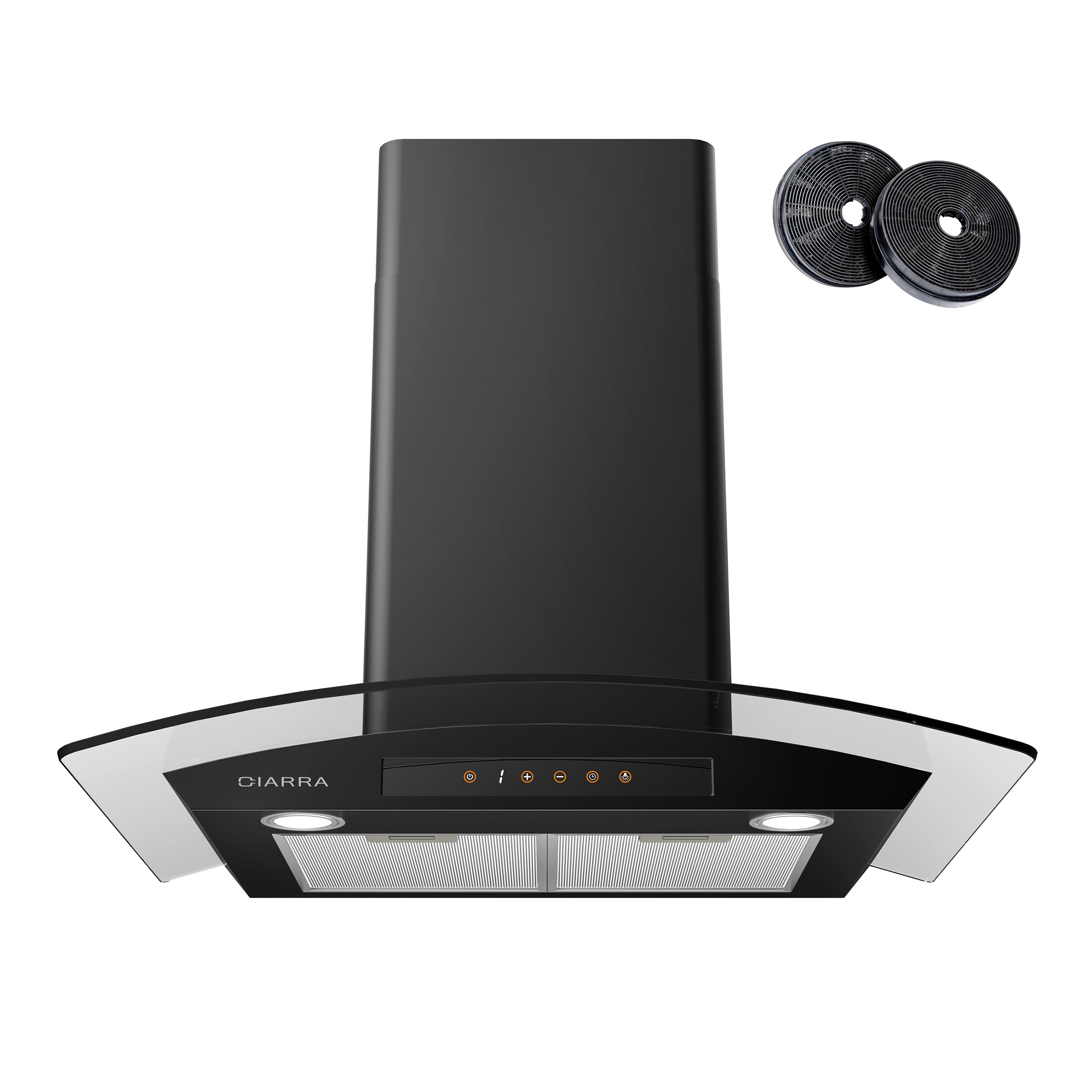 ciarra cooker hood carbon filters