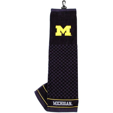 - Team Golf NCAA Michigan Embroidered Golf Towel